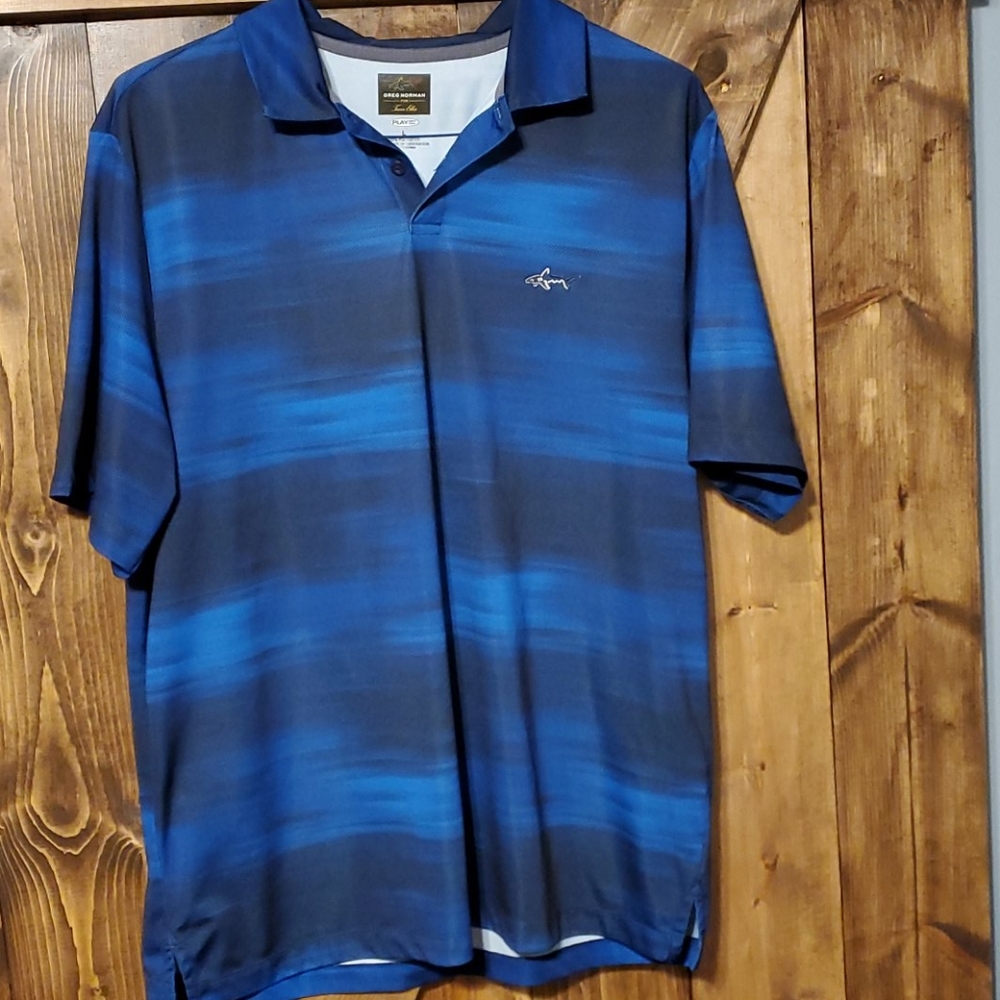 Greg Norman golf polo.